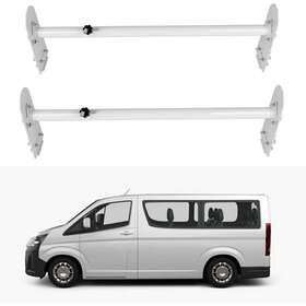 10789687 Zonemotive 2 Roof Rack Steel Cargo Roller For Chevrolet Express 2500 Ford E-350 Super Duty
