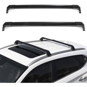10789974 Zonemotive 2x Aluminum Roof Rack For 2009-2011 Land Rover Lr3 4.4l And Lr4 5.0l Side Rail
