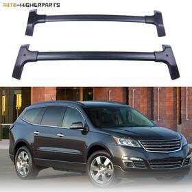 10790129 Zonemotive For 2009-2017 Chevy Traverse Roof Rack Rail Cross Bar Luggage Carrier