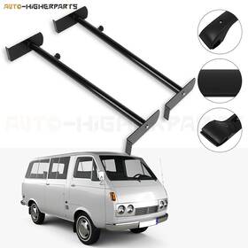 10790132 Zonemotive Universal Pickup Truck Cap Topper 2 Bar Adjustable Van Ladder Roof Racks Steel