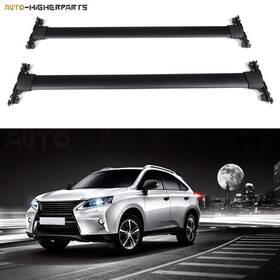 10790164 Zonemotive For 14-15 Lexus Rx350 Rx450h Roof Rack Rail Cross Bar Luggage Carrier Aluminum