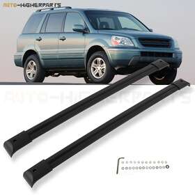 10790172 Zonemotive For Honda Pilot 2003-2008 Cross Bars Carrier Top Roof Black