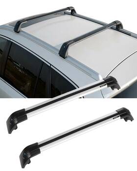 11253815 Zonemotive Roof Rack Cross Bar Fits For New Vw Volkswagen Atlas 2018 2019 Vehicle Aluminum