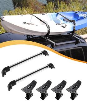 11253968 Zonemotive Roof Rack Cross Bar For Hyundai Santa Fe 2013-2017 Kayak Carrier