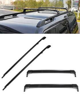 11253995 Zonemotive Roof Rack For 05-16 Land Rover Lr3 Lr4 Cross Bar Rail Luggage Cargo