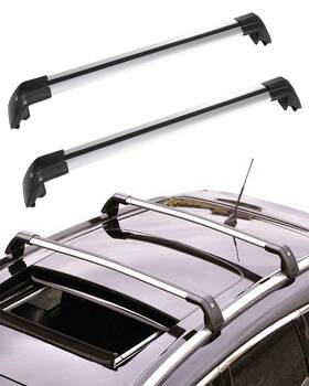 11254152 Zonemotive For 2013-2021 Mitsubishi Outlander Aluminum Roof Rack Cross Bar Luggage Carrier