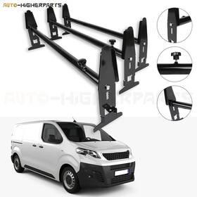 C10782855s Zonemotive For Chevy Dodge Ford Gmc Van Roof Ladder Rack Cargo Carrier Square 3 Rail