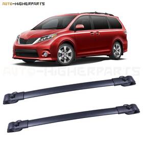 C10782859s Zonemotive For 2011-2020 Toyota Sienna Style Bolt-on Roof Rack Rail Cross Bar