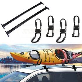 C10782881s Zonemotive For 2011-2015 Ford Explorer Crossbar Roof Rack Aluminum Carrier Kayak Storage