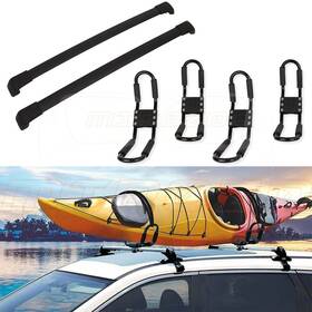 C10782884s Zonemotive Black Roof Rack For 2016-2020 Hyundai Tucson Carrier Cross Bar Kayak Cargo