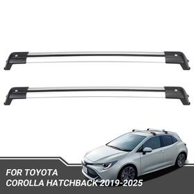Mk-cp-ad-1257 Zxmt Aluminum Roof Rail Rack Cross Bars Crossbar For 19-2026 Toyota Corolla Hatchback