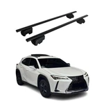 For Lexus UX300H 25-26 Omac U029316 Black Flush-mounted Roof Rails Cross Bars. Fixed Price $99.99.