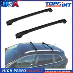 2X Top Rubber Roof Racks For 14-22 Jeep Cheroke Baggage Cargo. Fixed Price $66.56.