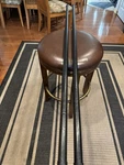 2 Yakima Round Roof Rack Crossbars 58 Good Condition W/ End Caps. Fixed Price $54.00.