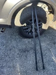 Yakima Cross Bars 48" Round For Roof Bike, Ski, Kayak Rack System, Set 2. Fixed Price $54.00.