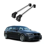 Fix Points Roof Racks Cross Bar For Bmw 3 Series E90 E91 2005-2012 Alu Gray. Fixed Price $149.99.