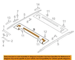 Ford Oem 18-23 Expedition,navigator Roof Exterior Trim-cross Bar JL1Z7855106AA. Fixed Price $291.20.