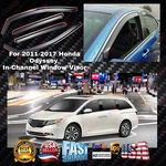For Honda Odyssey 2011-17 Window Visor Sun Rain Guard Deflectors In-channel. Fixed Price $45.99.