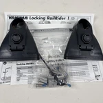 2X Yakima Locking Railrider 1 Roof Towers #0208. Fixed Price $79.99.