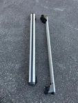 Never Used Audi Q5 2017-2022 Roof Rack Rails Cross Bars 80A.860.019 No Key. Fixed Price $65.00.