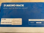 RL150S2 Set Of Heavy Duty Leg Brackets For Rhino-rack Vortex Bars. Fixed Price $130.00.