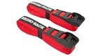 Rhino-rack Rapid Tie Down Straps W/buckle Protector 4.5M/15FT Pair Red Rt. Fixed Price $65.47.