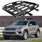 For Volkswagen Touareg Roof Rack Cargo Basket Luggage Carrier Crossbars W/ Light. Fixed Price $229.18.