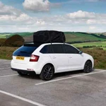 458 Litre Large Cargo Travel Rain Resistant Roof Top Bag Storage Carrier Box. Fixed Price $53.71.