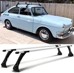 For Vw Classic Fast Back Van Roof Rack Cross Bars Cargo Luggage W/rain Gutters. Fixed Price $169.05.