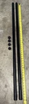 2 Yakima Round Roof Rack Crossbars 48 Great Condition Ff. Fixed Price $64.99.