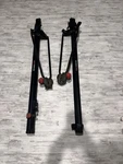 Yakima Lockjaw Bike Bicycle Upright Tray - Roof Top Rack Mount Carrier Pair. Fixed Price $45.00.