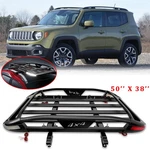 For 2015-24 Jeep Renegade Roof Rack Luggage Cargo Basket+cross Bars W/ Led Light. Fixed Price $229.19.