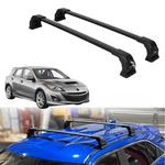 220 Lbs Lockable Roof Rack Cross Bars Fits Mazda Hatchback 2010-2013 Black. Fixed Price $143.10.