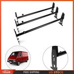 New Van Roof Ladder Rack Cargo Carrier Square 3 Rail Chevy Dodge Ford Gmc. Fixed Price $79.69.