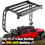 Roof Rack Cargo Carrier For 2018-2026 Jeep Gladiator Jt With Lights Ladders. Fixed Price $390.19.