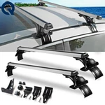 Lablt For Universal 48" Top Roof Cross Bar Luggage Cargo Carrier Rack Silver. Fixed Price $58.88.
