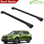 For Subaru Outback 2014-2020 Flush Roof Rack Cross Bars Black Set Pcs. Fixed Price $129.00.