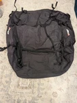 Cargoloc Deluxe Rooftop Carrier Bag: Black Exterior,blue Full, Straps. Fixed Price $16.00.