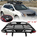 For Cadillac Srx 2010-2016 Roof Rack Luggage Cargo Basket+cross Bars W/led Light. Fixed Price $229.19.