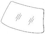 Fits Ford Expedition Max 2025 4 Door Utility Front Windshield Glass. Fixed Price $2260.00.