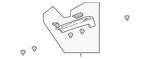 Genuine Honda Center Molding 75230-SCV-A01ZC. Fixed Price $533.96.