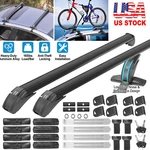 Universal Top Roof Rack 43" Cross Bars Luggage For Doors Car Suv Truck Jeep. Fixed Price $75.91.