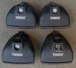 Set Thule 460R Rapid Podium Foot Pack Feet Towers Roof Rack Mount + Locks. Fixed Price $105.00.