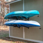 Kayak Wall Rack Heavy Duty 2 Boat Outdoor Storage. Fixed Price $261.77.