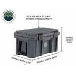 Overland Vehicle Systems 40100001 53 Quart Waterproof Dry Storage Box New. Fixed Price $149.99.