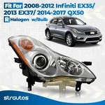 Halogen Headlight For 2008-2012 Infiniti EX35 2013 EX37 2014-2017 QX50 Right. Fixed Price $236.99.