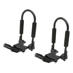 Curt Adjustable Aluminum Roof Rack Kayak Holders. Fixed Price $179.99.