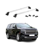 For Chevrolet Tahoe 2021-2026 Roof Rack Cross Bars Silver Luggage Carrier Pcs. Fixed Price $119.99.