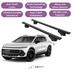 Erkul Roof Rack Cross Bars For Chevrolet Chevy Equinox 2024-2026 Black. Fixed Price $125.91.