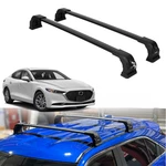 Erkul Roof Rack Cross Bars Fits Mazda 3 2019-2026 Aluminum Lockable Black. Fixed Price $143.10.
